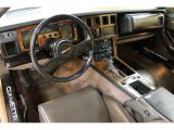 1984 Chevrolet Corvette Coupe Bronze Interior