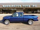 2011 Vista Blue Metallic Ford Ranger XLT SuperCab 4x4 #51777011