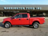 2008 Bright Red Ford F150 XLT SuperCrew 4x4 #51777027