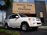 Natural White Toyota Sequoia in 2007