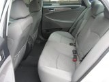 2011 Hyundai Sonata Hybrid Gray Interior