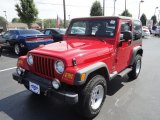 2004 Flame Red Jeep Wrangler Sport 4x4 #51824904