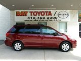 2009 Salsa Red Pearl Toyota Sienna LE #51824925