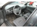 2000 Saturn S Series SL1 Sedan Black Interior