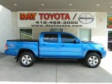 Speedway Blue Toyota Tacoma in 2005