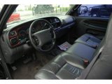 1999 Dodge Ram 1500 Sport Extended Cab 4x4 Agate Black Interior
