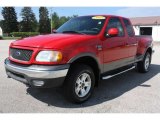 2003 Bright Red Ford F150 FX4 SuperCab 4x4 #51848351
