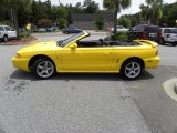 1998 Ford Mustang Canary Yellow