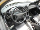 1998 Ford Mustang SVT Cobra Convertible Black Interior