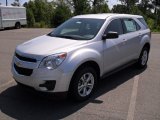 2011 Silver Ice Metallic Chevrolet Equinox LS #51857042