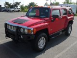 2007 Victory Red Hummer H3  #51857053