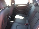 2012 Audi A4 2.0T Sedan Black Interior