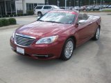 2011 Deep Cherry Red Crystal Pearl Chrysler 200 Limited Convertible #51856775