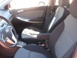 2012 Hyundai Accent GS 5 Door Black Interior