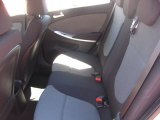 2012 Hyundai Accent GS 5 Door Black Interior