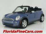 2005 Cool Blue Metallic Mini Cooper Convertible #441262