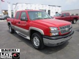 2003 Victory Red Chevrolet Silverado 1500 LT Extended Cab 4x4 #51855908