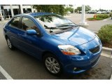 2009 Blue Streak Metallic Toyota Yaris Sedan #51855975