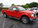2011 Race Red Ford F150 XLT SuperCab 4x4 #51856340