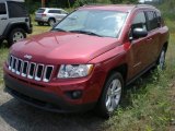 Deep Cherry Red Crystal Pearl Jeep Compass in 2011