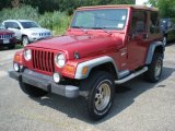 1998 Chili Pepper Red Pearl Jeep Wrangler Sport 4x4 #51856045