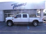 2008 Oxford White Ford F250 Super Duty King Ranch Crew Cab 4x4 #51856877