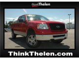 2006 Bright Red Ford F150 XLT SuperCab 4x4 #51857163
