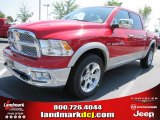 2011 Flame Red Dodge Ram 1500 Laramie Crew Cab 4x4 #51856414