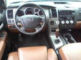 2010 Toyota Tundra Limited Double Cab Red Rock Interior