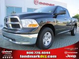 2011 Brilliant Black Crystal Pearl Dodge Ram 1500 SLT Quad Cab #51856427