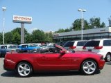 2010 Red Candy Metallic Ford Mustang GT Premium Convertible #51856590