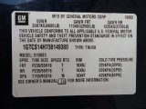 2003 GMC Sonoma SL Regular Cab Info Tag
