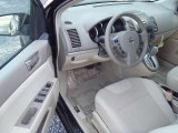 2012 Nissan Sentra 2.0 S Beige Interior