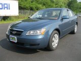 Aquamarine Blue Hyundai Sonata in 2008