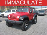 2008 Flame Red Jeep Wrangler X 4x4 #51943013