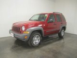2005 Inferno Red Crystal Pearl Jeep Liberty Sport 4x4 #51943328
