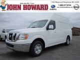 2012 Blizzard White Nissan NV 2500 HD SV High Roof #51943504