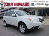2010 Satin White Pearl Subaru Forester 2.5 X Limited #51943509