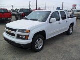 2012 Summit White Chevrolet Colorado LT Crew Cab #51943514