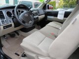 2007 Toyota Tundra SR5 Double Cab Beige Interior