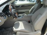 2012 Mercedes-Benz E 350 Cabriolet Almond/Mocha Interior