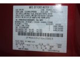 2003 Windstar Color Code for Matador Red Metallic - Color Code: DT