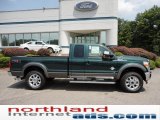 Forest Green Metallic Ford F250 Super Duty in 2011