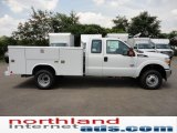2011 Oxford White Ford F350 Super Duty XL SuperCab 4x4 Chassis Commercial #51988987