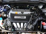 2004 Honda Accord EX Sedan 2.4 Liter DOHC 16-Valve i-VTEC 4 Cylinder Engine