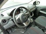 2011 Mazda MAZDA2 Touring Black Interior