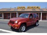 2002 Salsa Red Pearlcoat Jeep Liberty Limited 4x4 #51989487