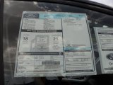 2011 Ford Edge Sport Window Sticker