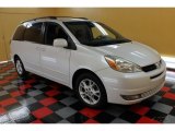 2004 Arctic Frost White Pearl Toyota Sienna XLE #51989350