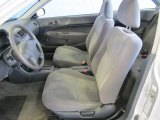 1998 Honda Civic DX Coupe Black Interior